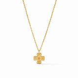 Gold Malta Canterbury Delicate Necklace
