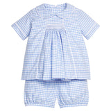 Mayfair Gingham Chest Smocked Short Set