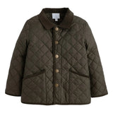 Olive Classic Quilted Jacket