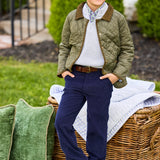 Olive Classic Quilted Jacket