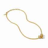 Cobblestone Loop Necklace-Multi Stone Cat's Eye