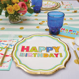 Bright Birthday Dinner Plate