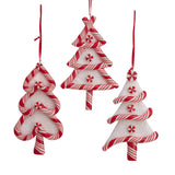 Claydough Candy Cane Tree Ornament