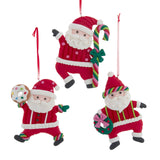 Claydough Santa Ornament