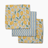 Lemon Waves Dishcloth Set