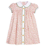 Ruffled Sally Dress - Pumpkins