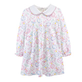 Little Christmas Charms Printed Pima Dress