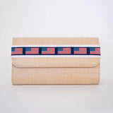 Straw Avery White/Flag Layer