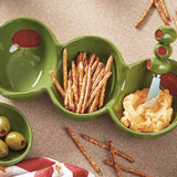 Olive 3-Part Server & Spreader Set of 2