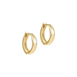 Huggie gold 0.5" hoop