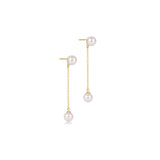 Simplicity Chain Gold Drop Pearl 6mm