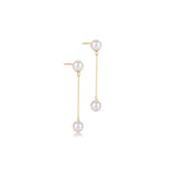 Simplicity Chain Gold Drop Pearl 8mm