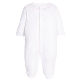 Primrose Embroidered Footie