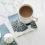 Evergreen Forest Beverage Napkin