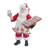 Chef Santa w/ Gingerbread Tray