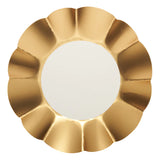 Gold and White Wavy App Bowl