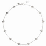 Florentine Demi Delicate Station Necklace
