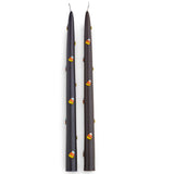 Candy Corn Hand Painted Taper