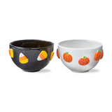 Pumpkin & Candy Corn Snack Bowl