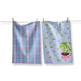 Basil Dishtowel Set of 2