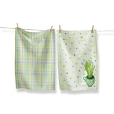 Chive Dishtowel Set of 2