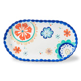 Eclectic Fun Oval Platter