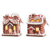 Lighted Gingerbread House
