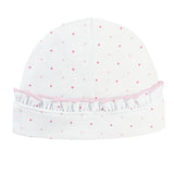 Pink Dots Printed Pima Hat
