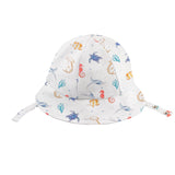 sea friends boy printed sun hat