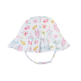 summer fun printed sun hat