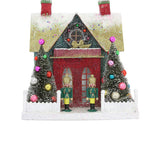 Merry & Bright Glitter Chalet