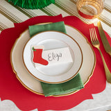 Die-cut Red French Frame Placemat