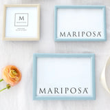 Main Lien Dusty Blue Frame 4x6