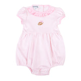 Darling Football Pink Emb Girl Bubble