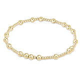 Hope Unwritten 4mm Bead Bracelet Gold