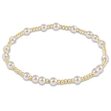 Hope Unwritten Pearl 4mm bead bracelet