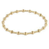 Dignity Sincerity Gold 4mm Bracelet