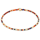 egirl Gameday Hope Unwritten Bracelet  Bright Orange-Matte Navy