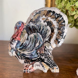 Lauren Dunn Turkey Acrylic Block