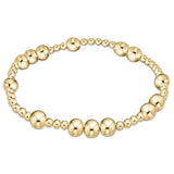 Hope Unwritten Gold 6mm bead bracelet