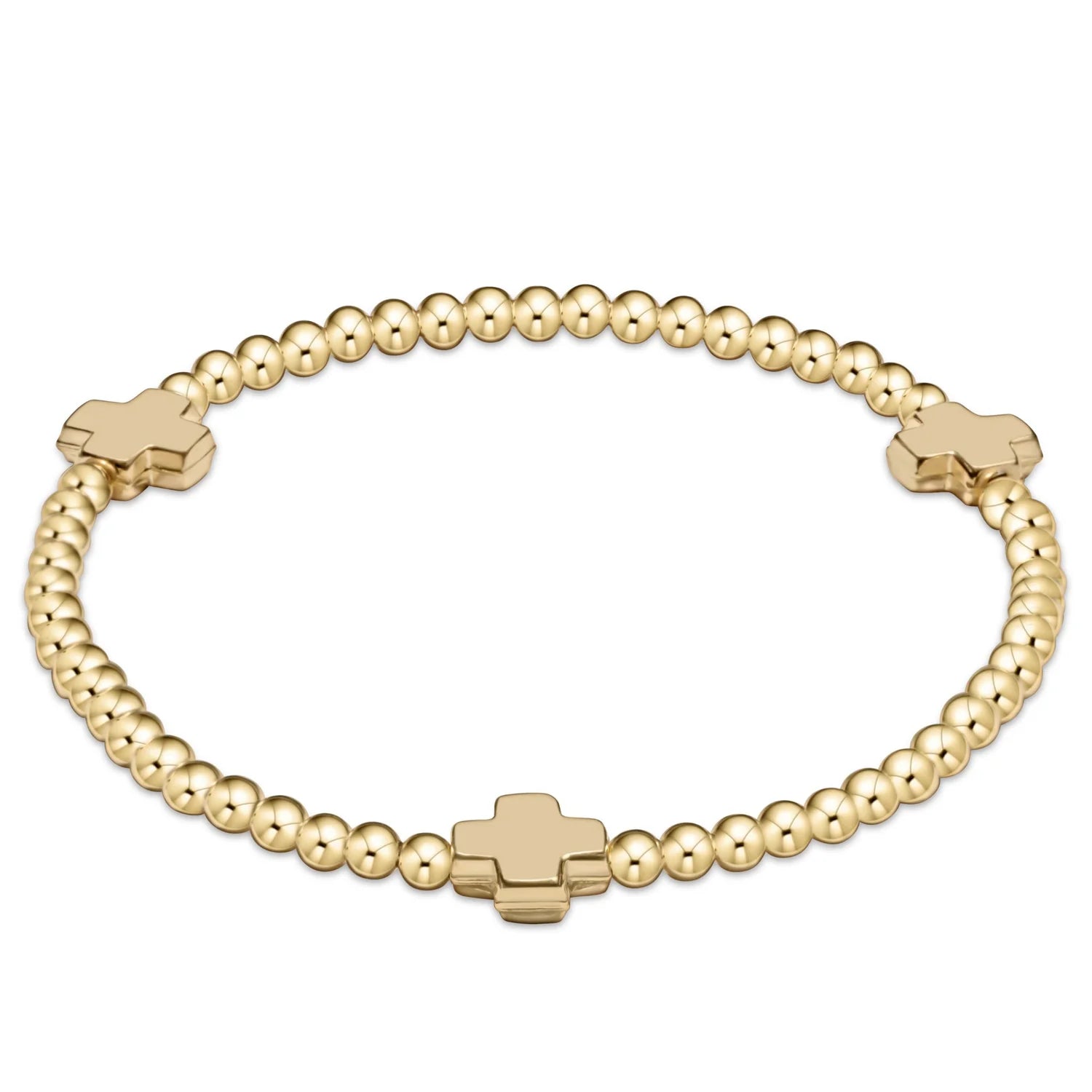 Signature Cross 3mm Gold Bracelet Gold – Hot Pink Brentwood Signature Cross 3mm Gold Bracelet Gold – Hot Pink Brentwood