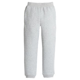 Gray Classic Quilted Jogger