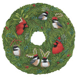 Die Cut Winter Songbirds Placemat