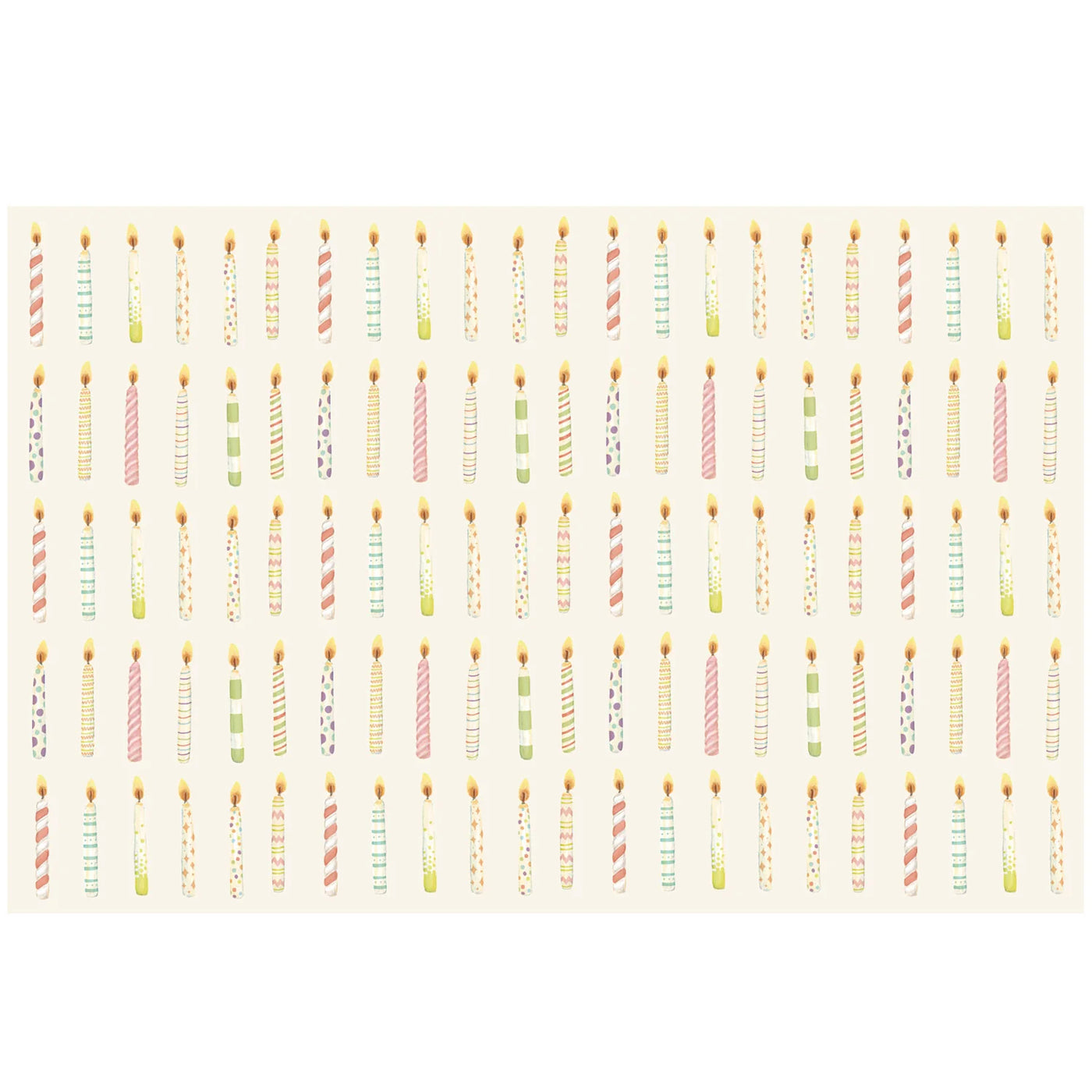 Birthday Candles Placemat