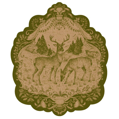 Die-cut Moss Fable Fauna Placemat