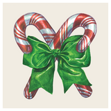 Candy Cane Beverage Napkin