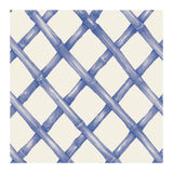 Blue Lattice Beverage Napkins