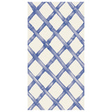 Blue Lattice Guest Napkins