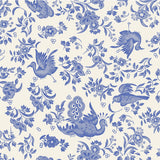 Blue Regal Peacock Beverage Napkin