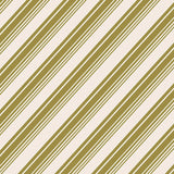 Gold Peppermint Stripe Beverage Napkin